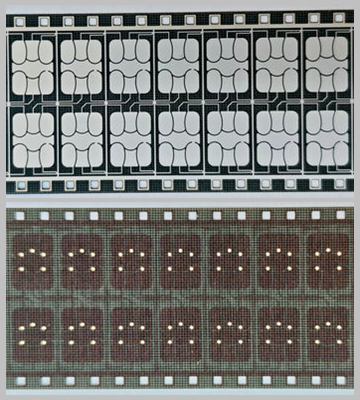 Single Interface Palladium-Plated Smart Card Tape